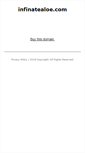 Mobile Screenshot of infinatealoe.com